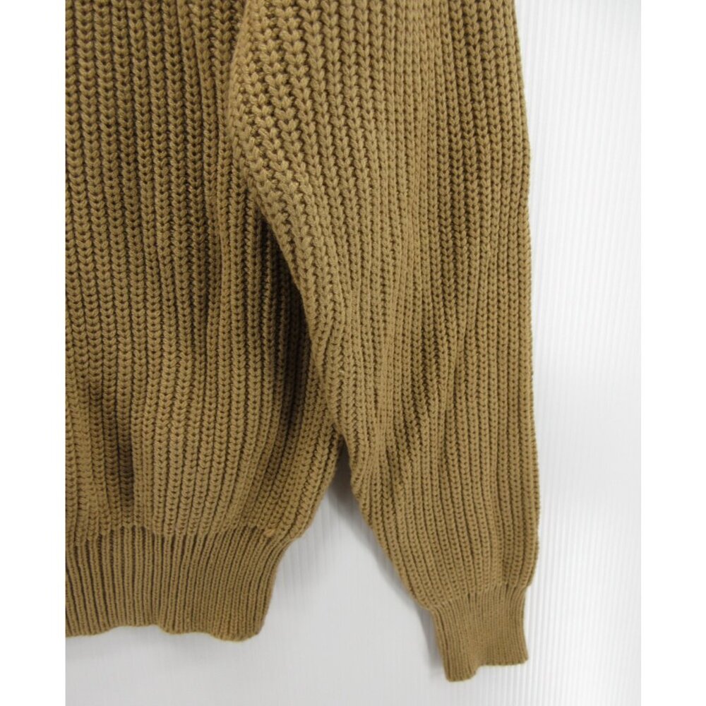 VINTAGE St Johns Bay Sweater Medium Fisherman Ribbed Chunky 80s NEW - Picture 3 of 12